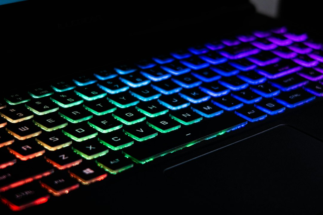 Gaming laptop with RGB backlit keyboard – gaming laptop rental in Dubai